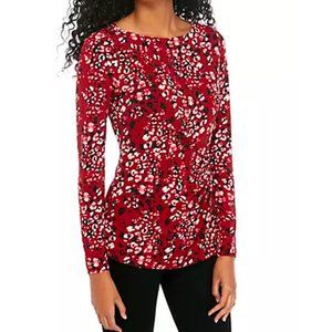 Long Sleeve Side Grommet Top